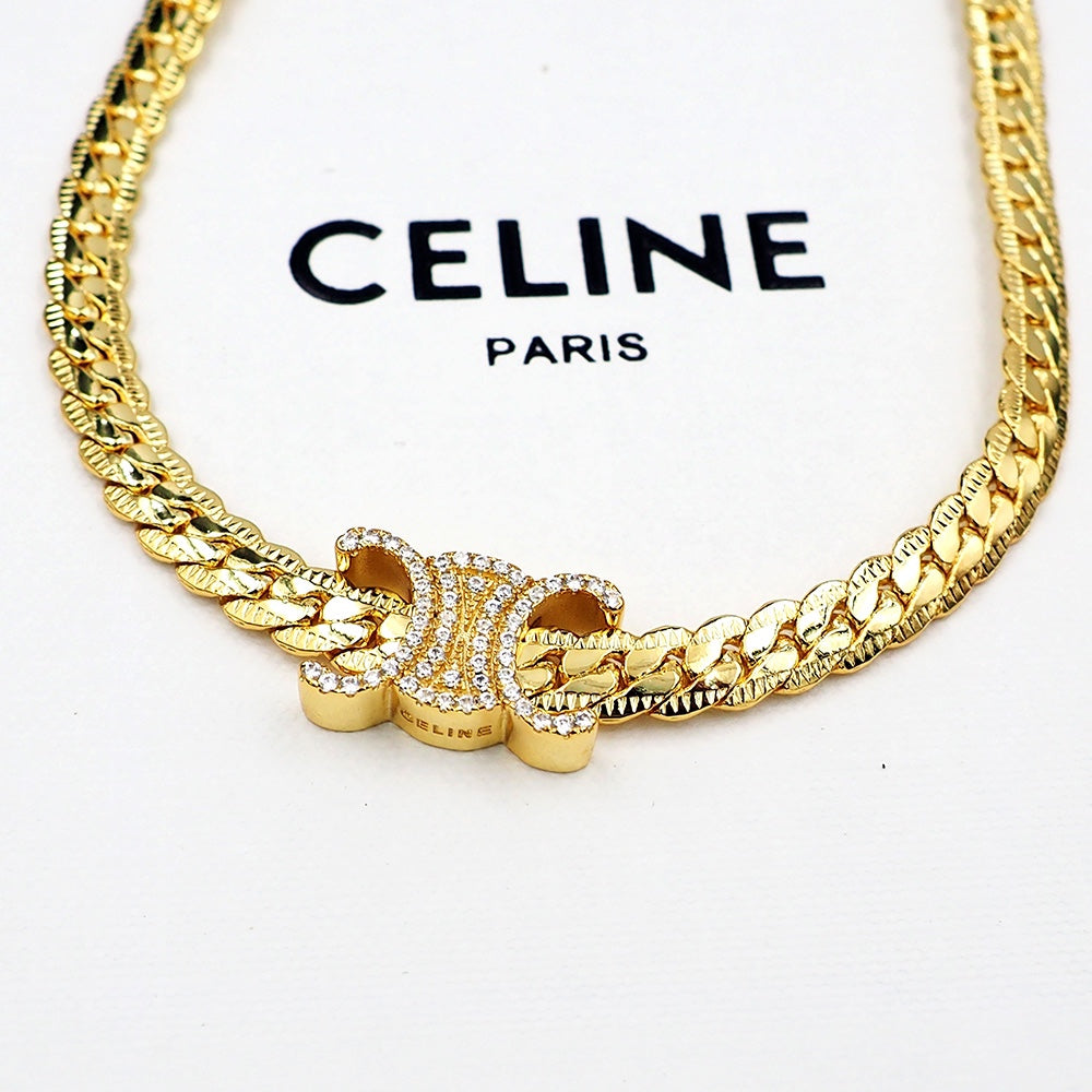 18K Celine Diamonds Necklace