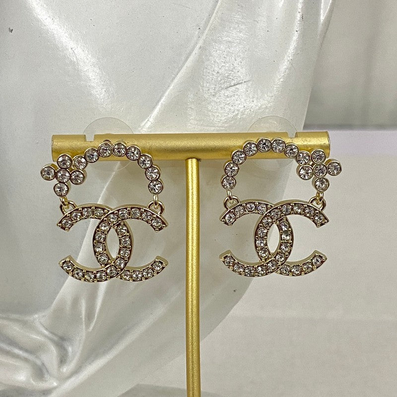 18K  Chanel Diamond Earrings