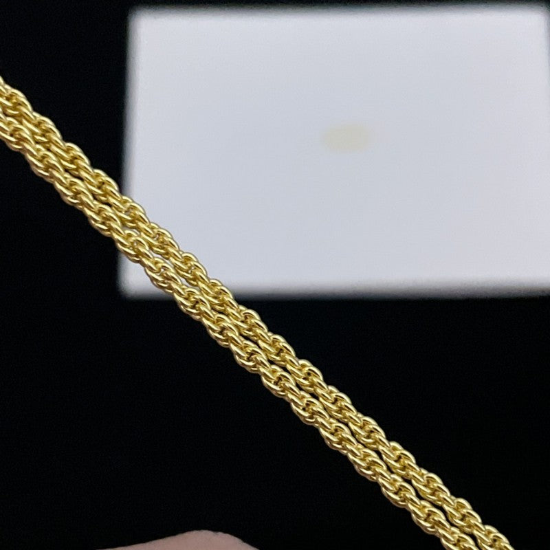 18K Dior Vintage Bag Necklace