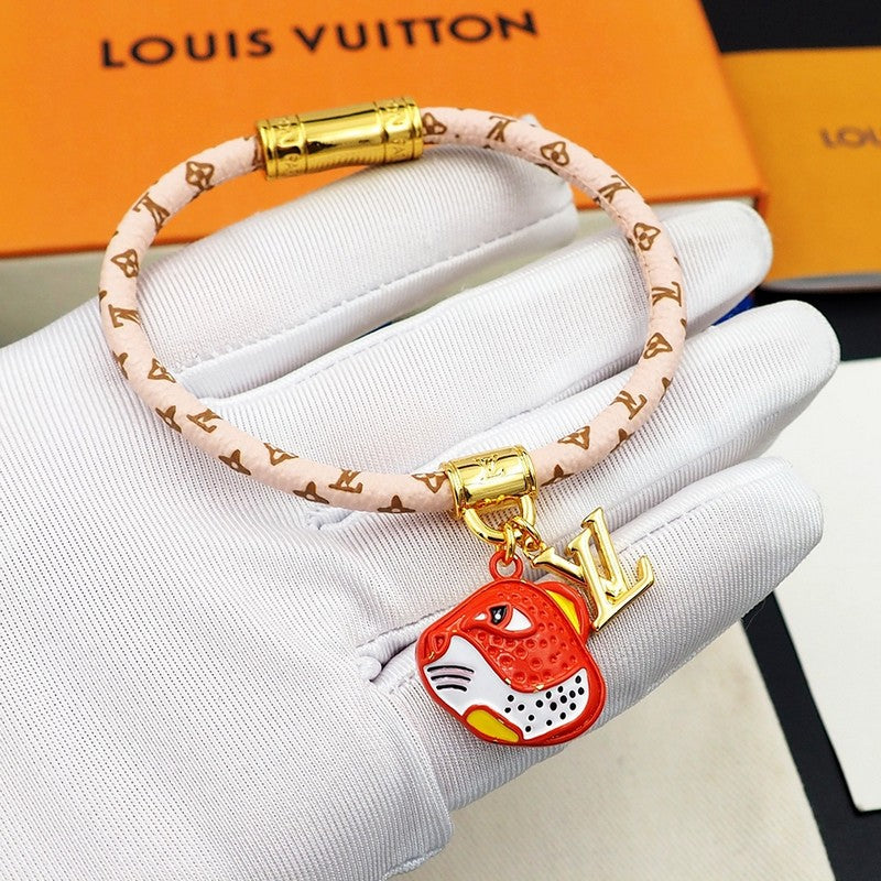 18K Louis Vuitton Animogram Bracelet