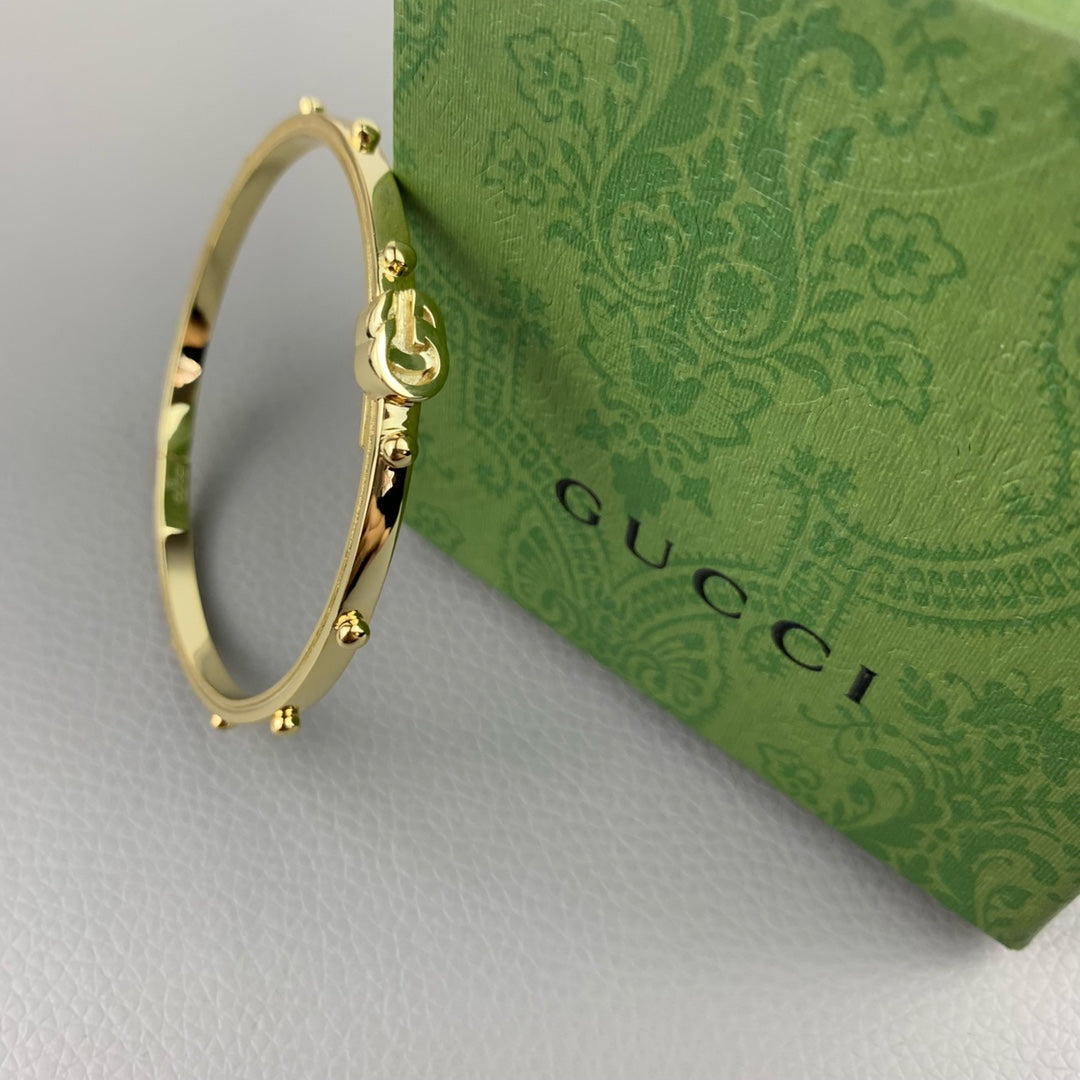 18K Double Gucci Running Gucci Bracelet