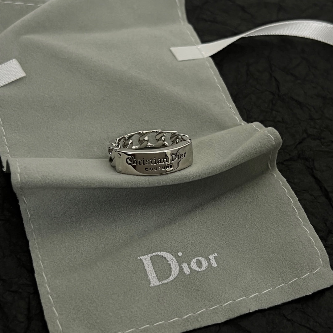 18K Dior Couture Chain Link Ring