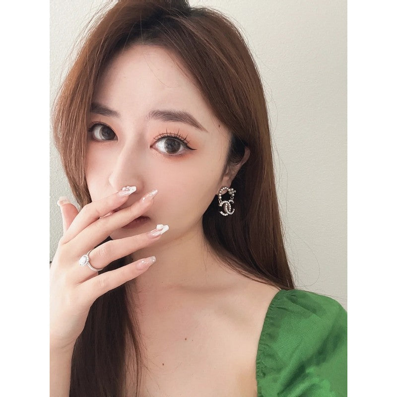 18K  Chanel Diamond Earrings