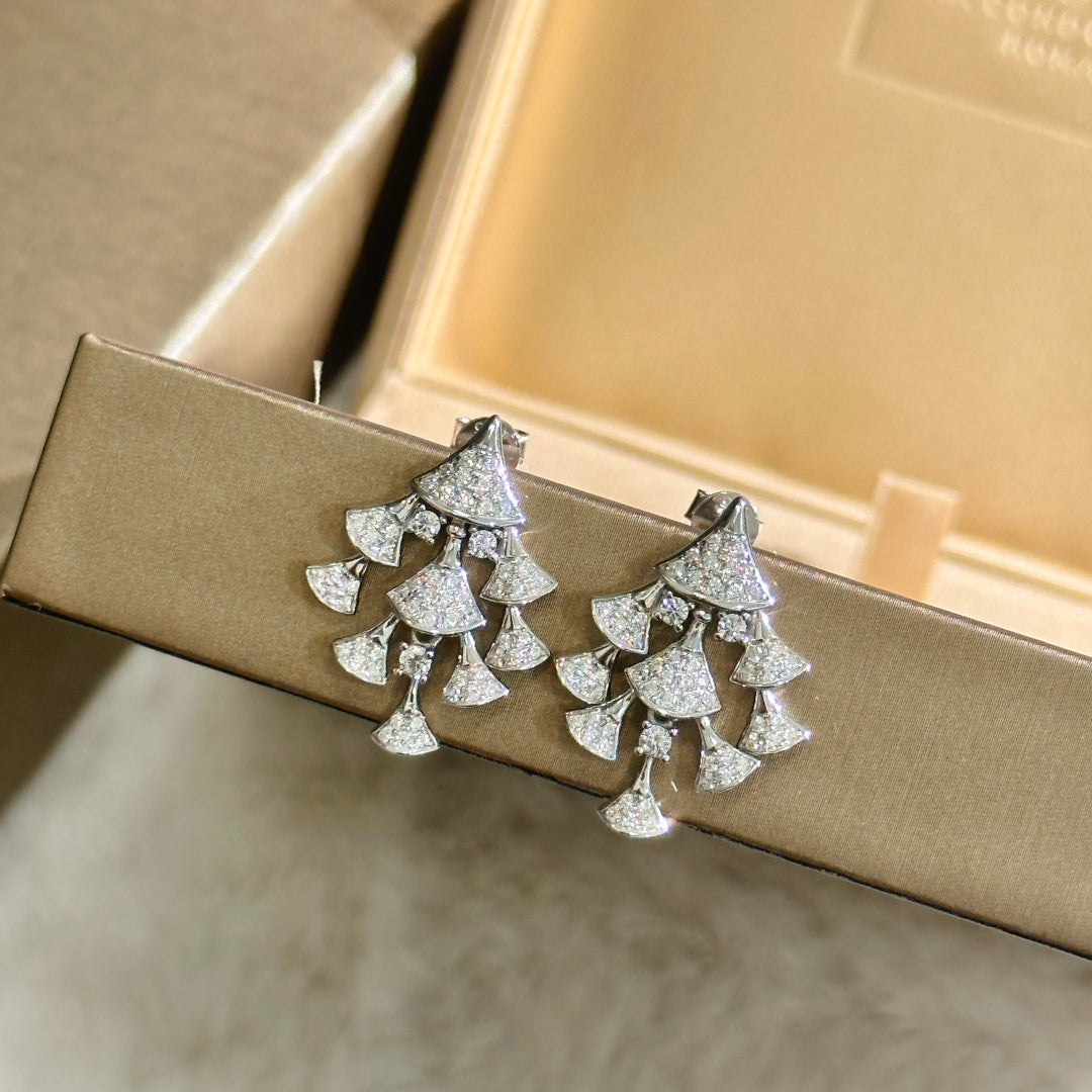 18K BVLGARI Dream Diamonds Earrings