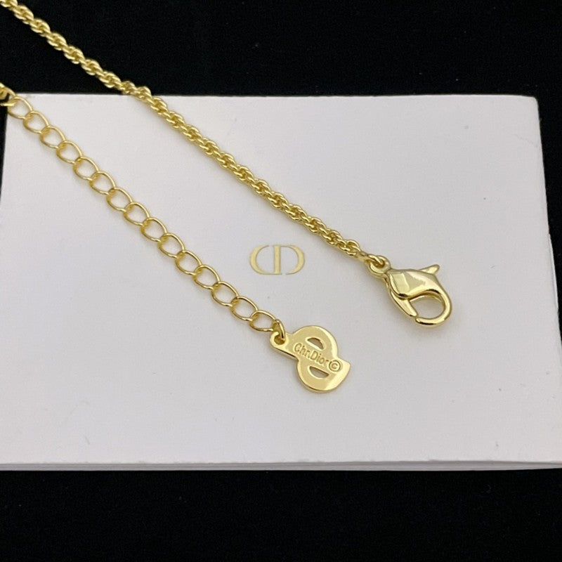 18K Dior Vintage Bag Necklace