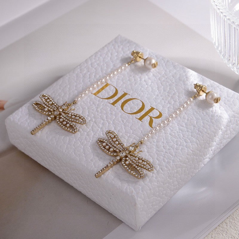 18K Dior Night Herbarium Earrings
