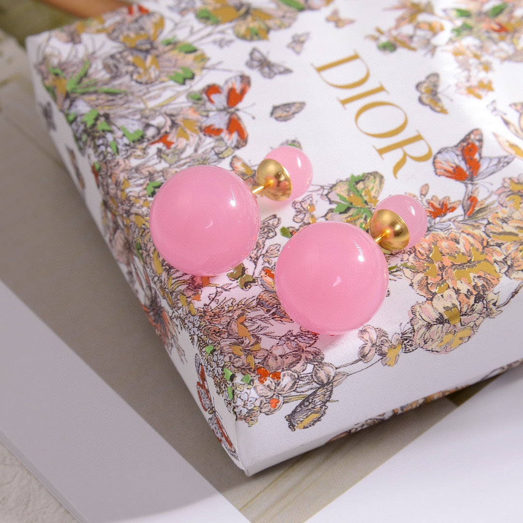 18K Dior Tribales Color Earrings
