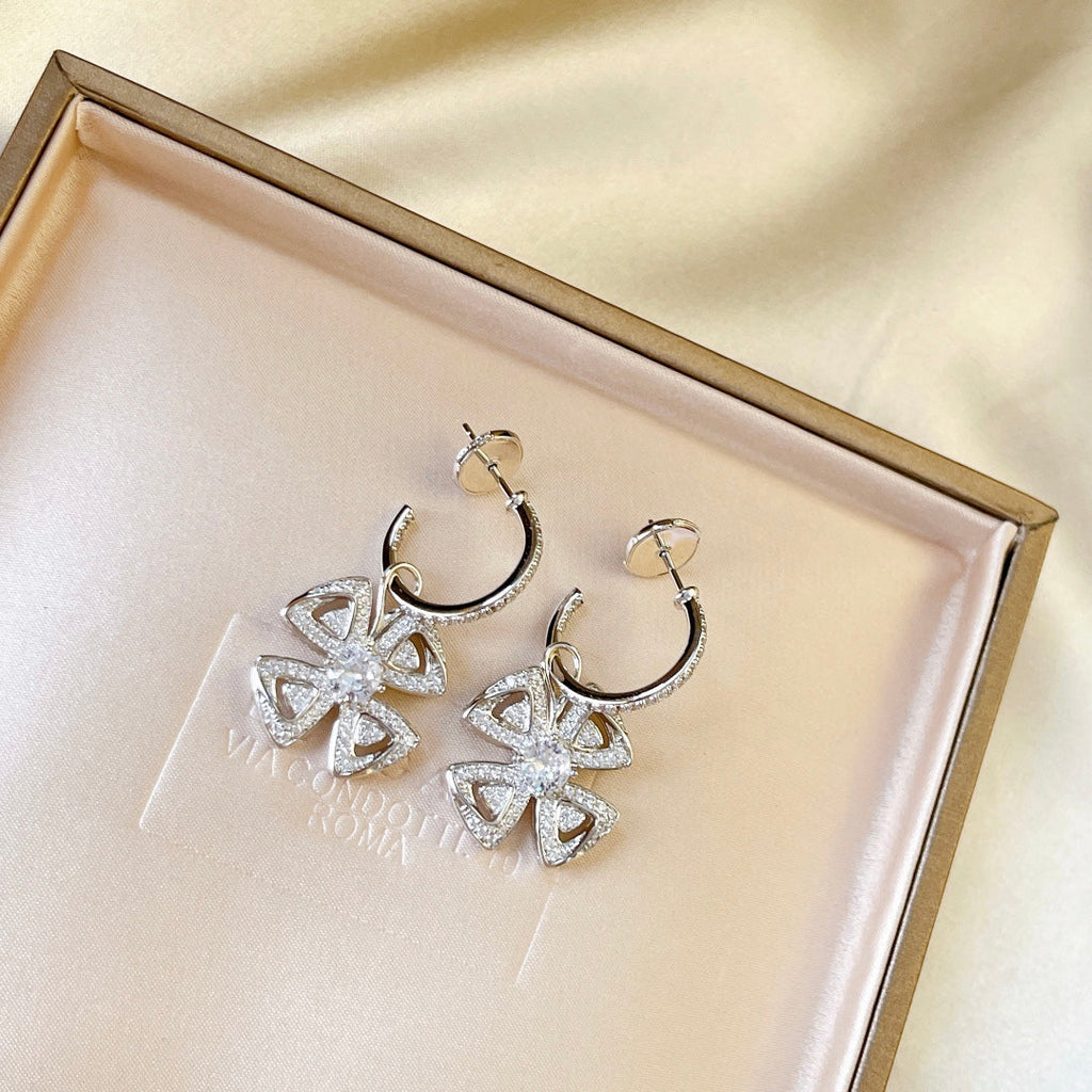 18K BVLGARI Fiorever Earrings