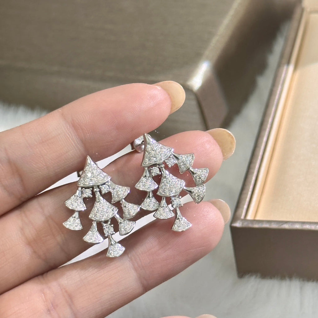 18K BVLGARI Dream Diamonds Earrings