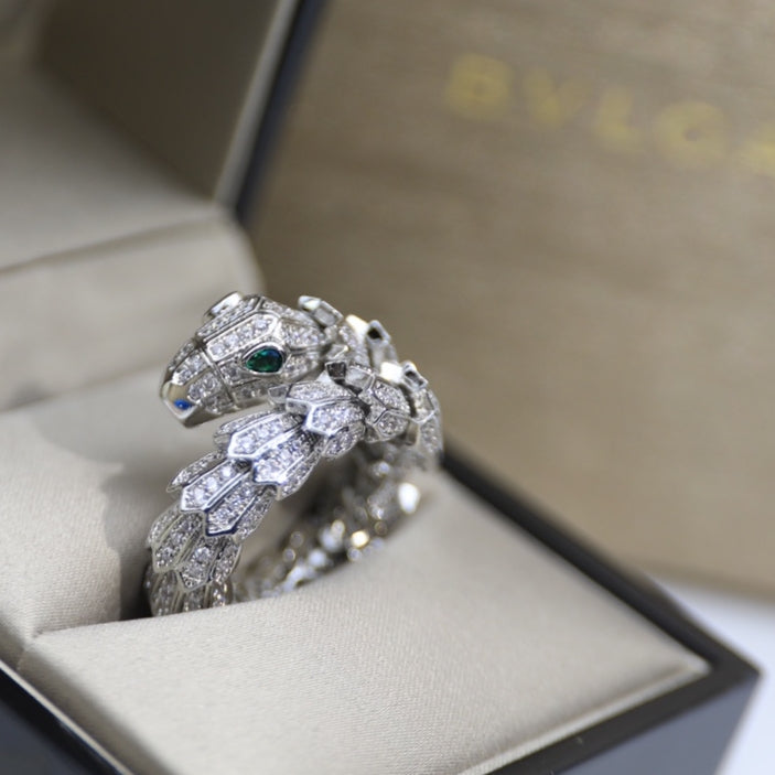 18K BVLGARI Serpenti Tubolari Ring