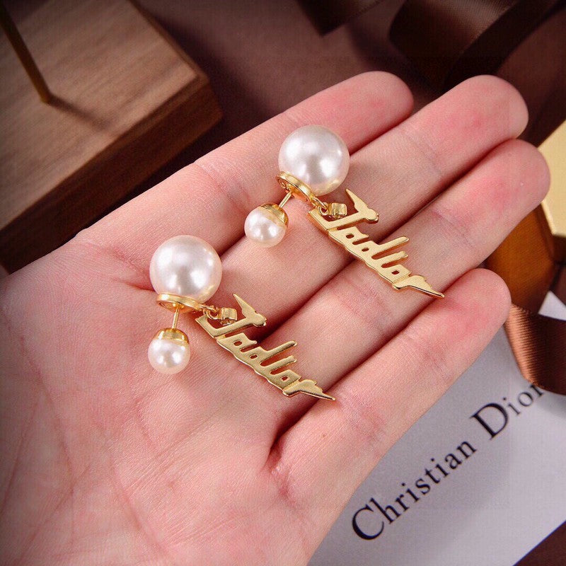 18K Dior Tribales Vintage Earrings