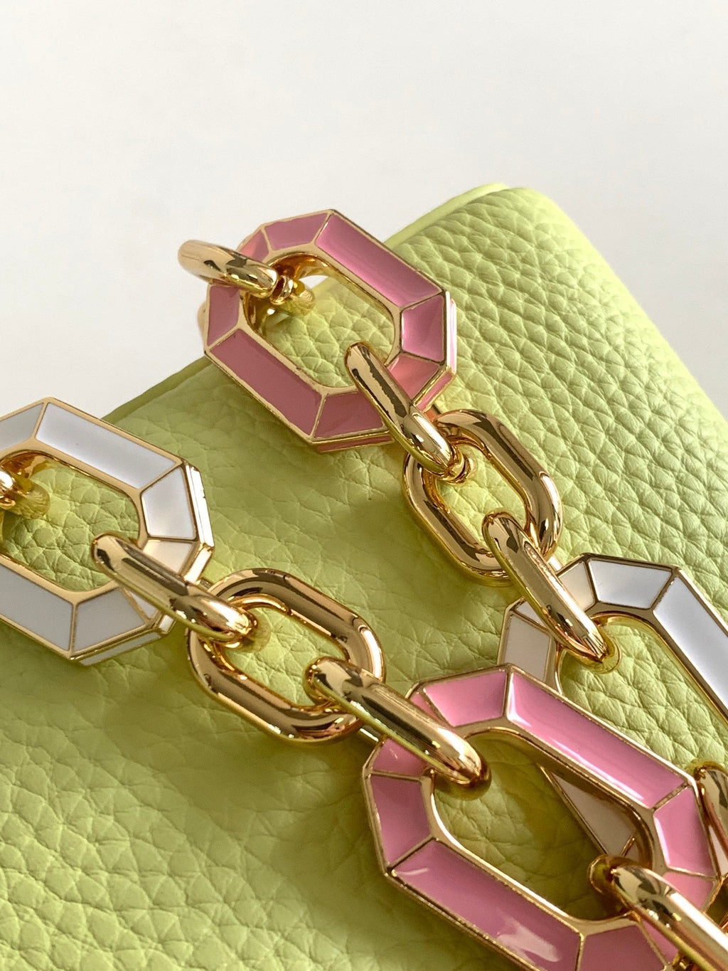 LOUIS VUITTON CAPUCINES MINI 21 IN PEAR GREEN TAURILLON GOLD HARDWARE