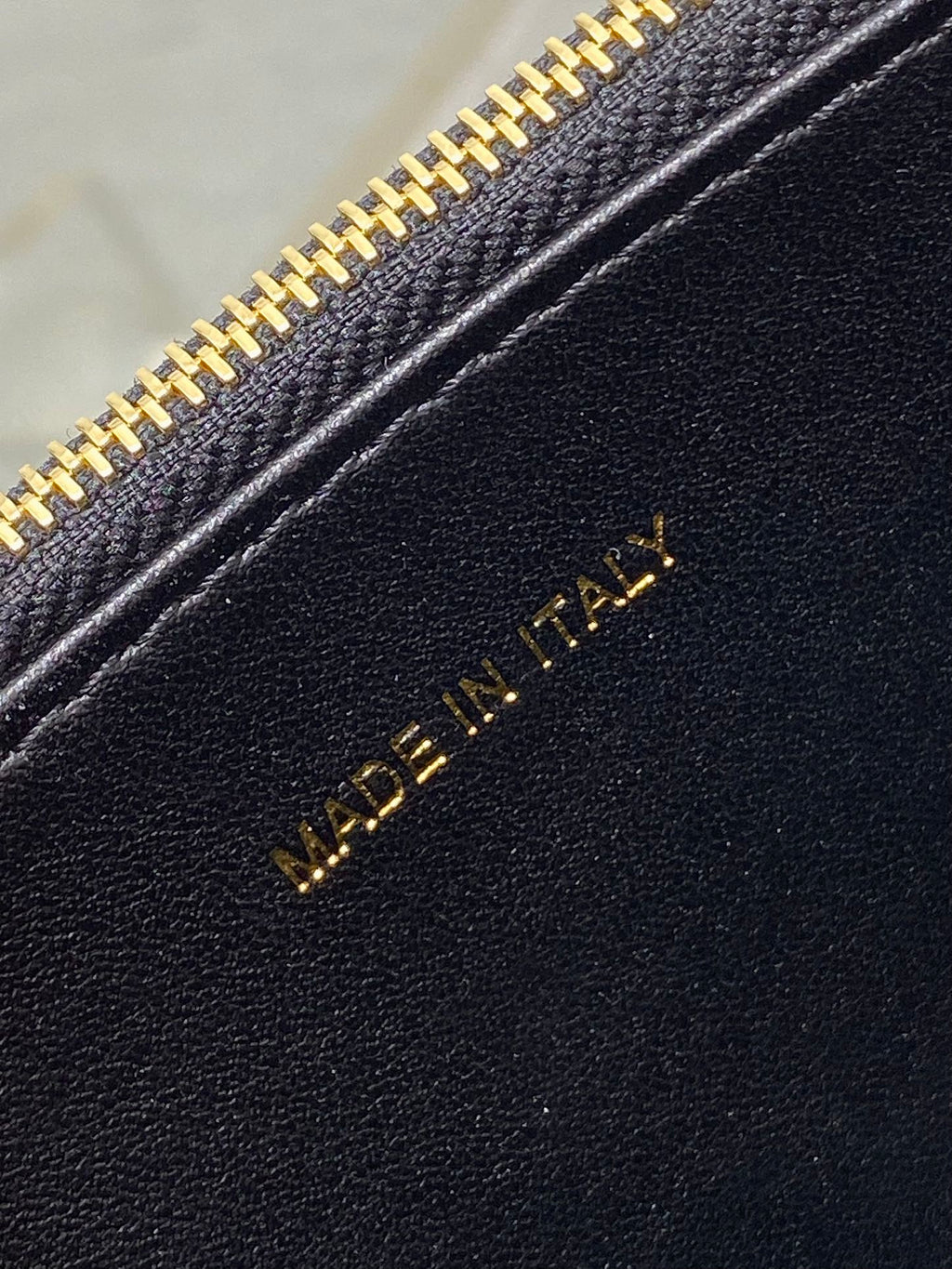 DIOR MISS CARO MINI 17 BAG IN BLACK MACROCANNAGE LAMBSKIN