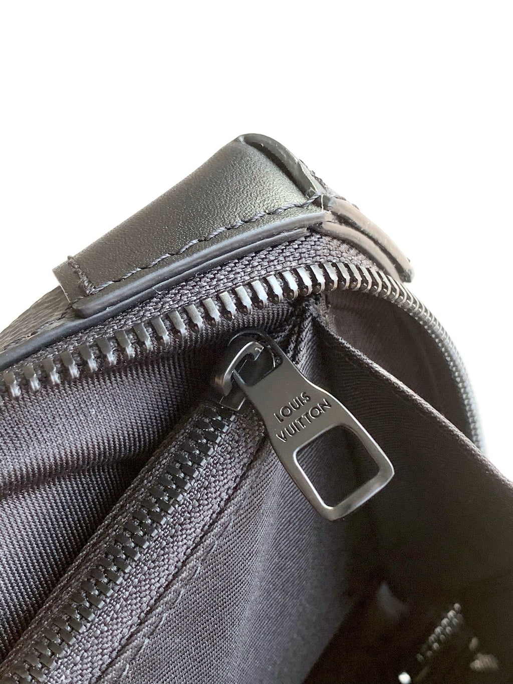 LOUIS VUITTON LV 25S SOFT TRUNK BAG 22 IN MONOGRAM ECLIPSE CANVAS AND CALFSKIN