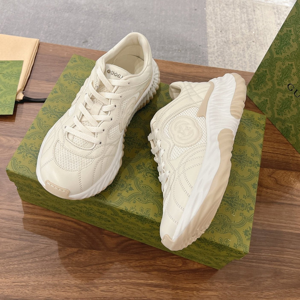 GUCCI RIPPLE SNEAKER  cream