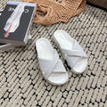 HERMES INFRA SANDAL WHITE CALFSKIN