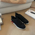 HERMES BOUNCING SNEAKERS BLACK CALFSKIN