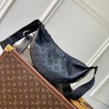LOUIS VUITTON HAMAC BAG 28 IN BLACK MONOGRAM SHADOW