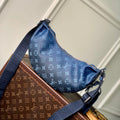 LOUIS VUITTON HAMAC BAG 28 IN BLUE MONOGRAM GRADIENT CANVAS