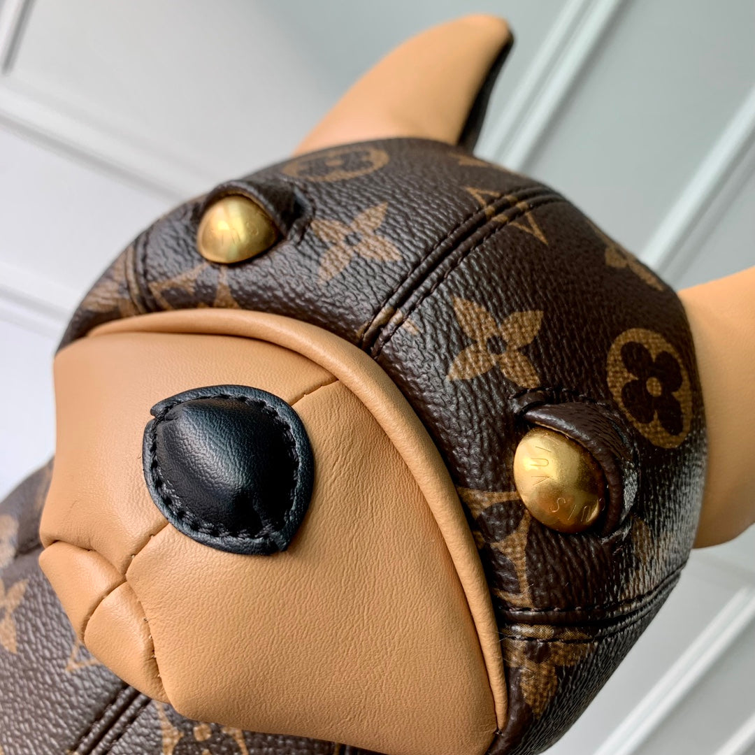 LOUIS VUITTON POOCH BAG 28 IN BROWN MONOGRAM CANVAS