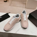 CHANEL Pale Pink Sneaker Breathable mesh