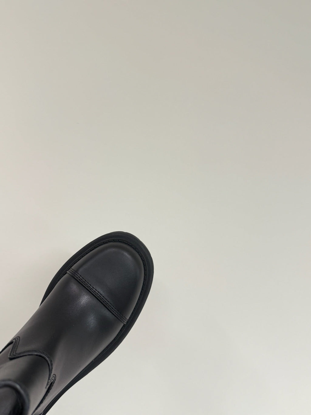 DIOR D-TOWN ANKLE BOOTS IN BLACK CALFSKIN