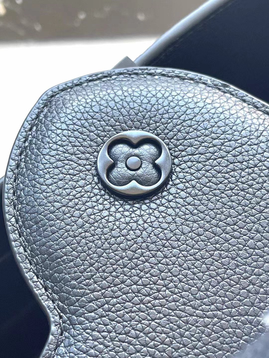 LOUIS VUITTON CAPUCINES EAST-WEST 27 IN BLACK TAURILLON