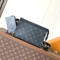 LOUIS VUITTON LV 25S GASTON WEARABLE WALLET 22 IN MONOGRAM ECLIPSE REVERSE CANVAS
