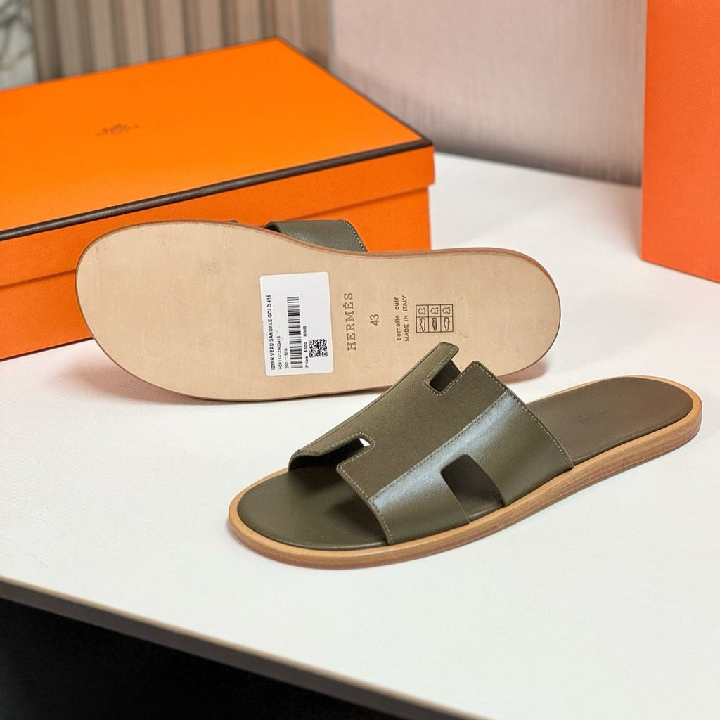 HERMES Izmir sandal crocodile