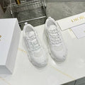 DIOR CD CHORONO SNEAKER IN WHITE MESH