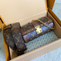 LOUIS VUITTON PAPILLON TRUNK 19 IN BROWN MONOGRAM CANVAS GOLD HARDWARE
