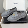 CHANEL MOASIN 2.5 CM IN ASH GRAY PREMIUM LAMBSKIN