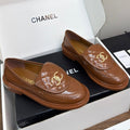 CHANEL MOASIN 2.5 CM IN GINGERBREAD BROWN PREMIUM LAMBSKIN