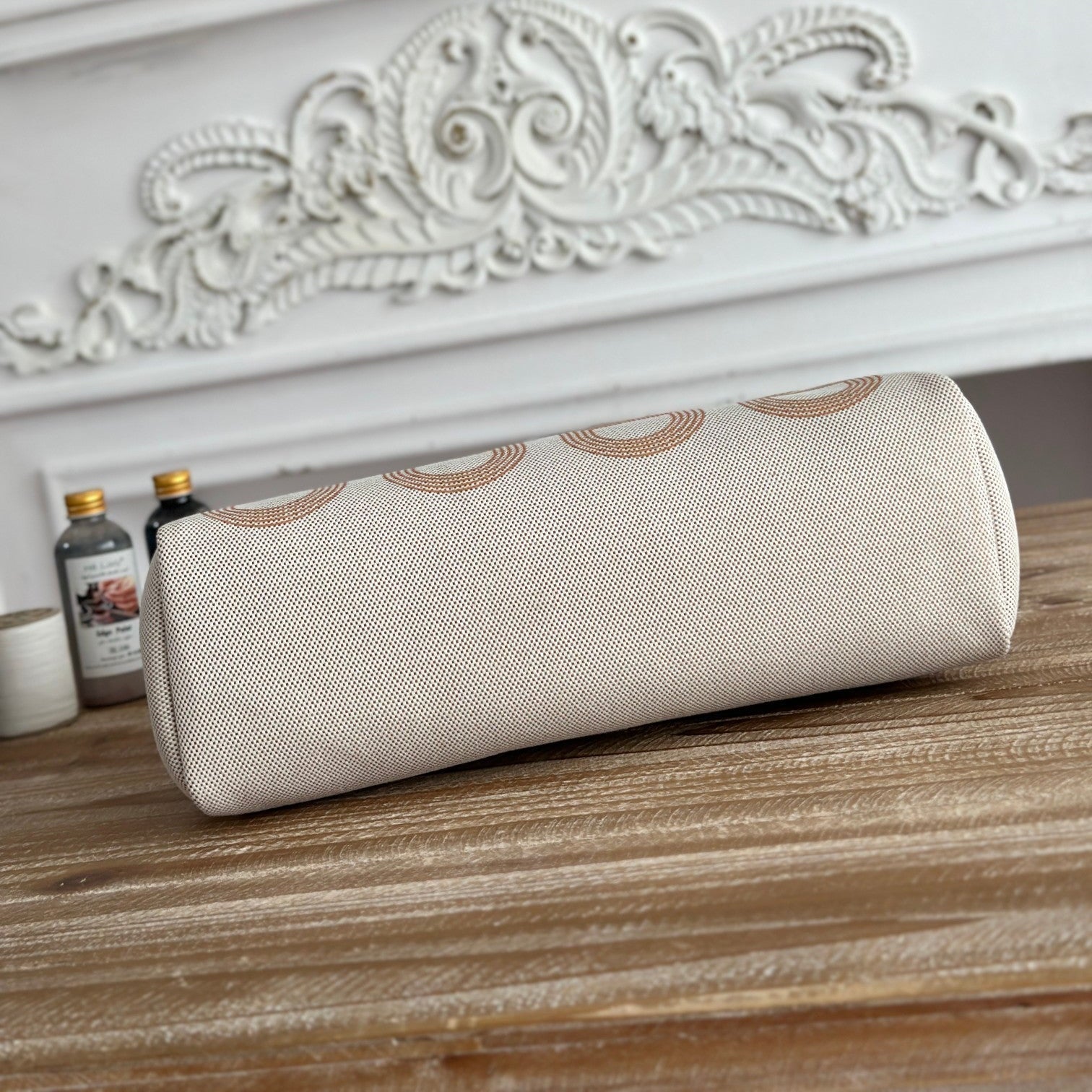 HERMES HERBAG ZIP 31 LAQUERED BAG IN OFF-WHITE MIX YELLOW H PLUME CANVAS