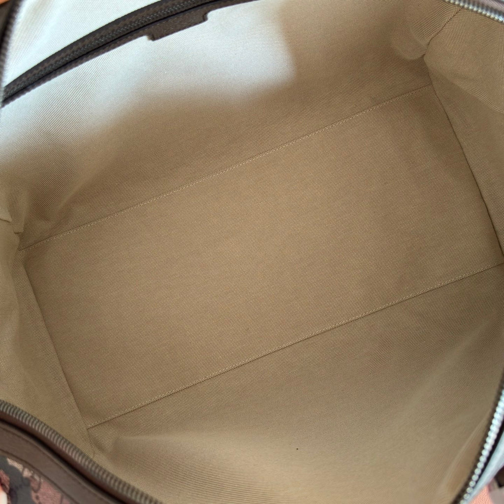 GUCCI 26S DUFFEL BAG 44 IN MULTICOLOR COATED CANVAS STYLE 3