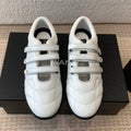 CHANEL MARY JANE SNEAKERS IN WHITE LAMBSKIN
