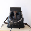 LOUIS VUITTON LV 25S MONTSOURIS VIBE 35 IN BLACK LAMBSKIN SILVER HARDWARE