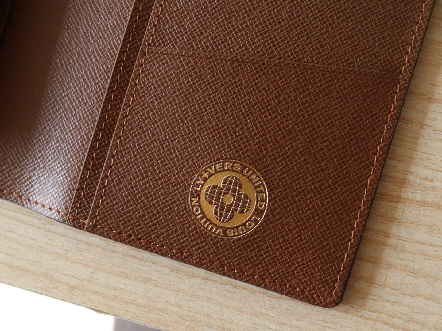 LOUIS VUITTON POCKET ORGANIZER WALLET 19 IN COLORFUL DAMIER EBENE CANVAS