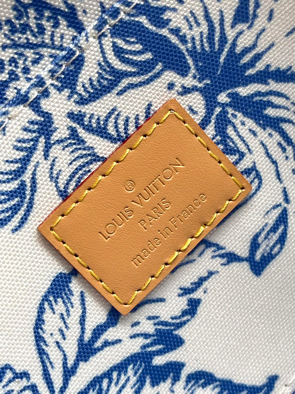 LOUIS VUITTON FÉLICIE POCHETTE 21 IN LAGOON BLUE MONOGRAM TILES CANVAS