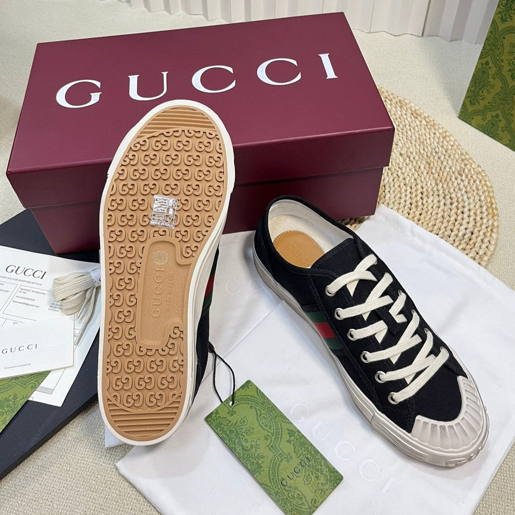 GUCCI Ace signature Sneaker Black