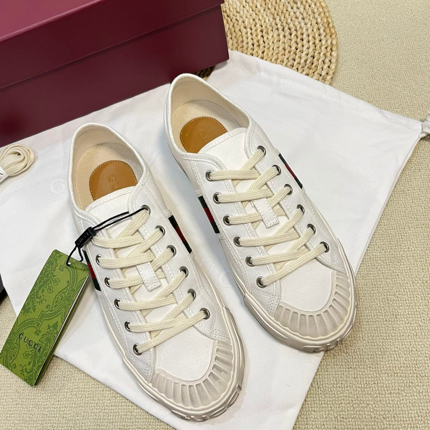 GUCCI Ace signature Sneaker White