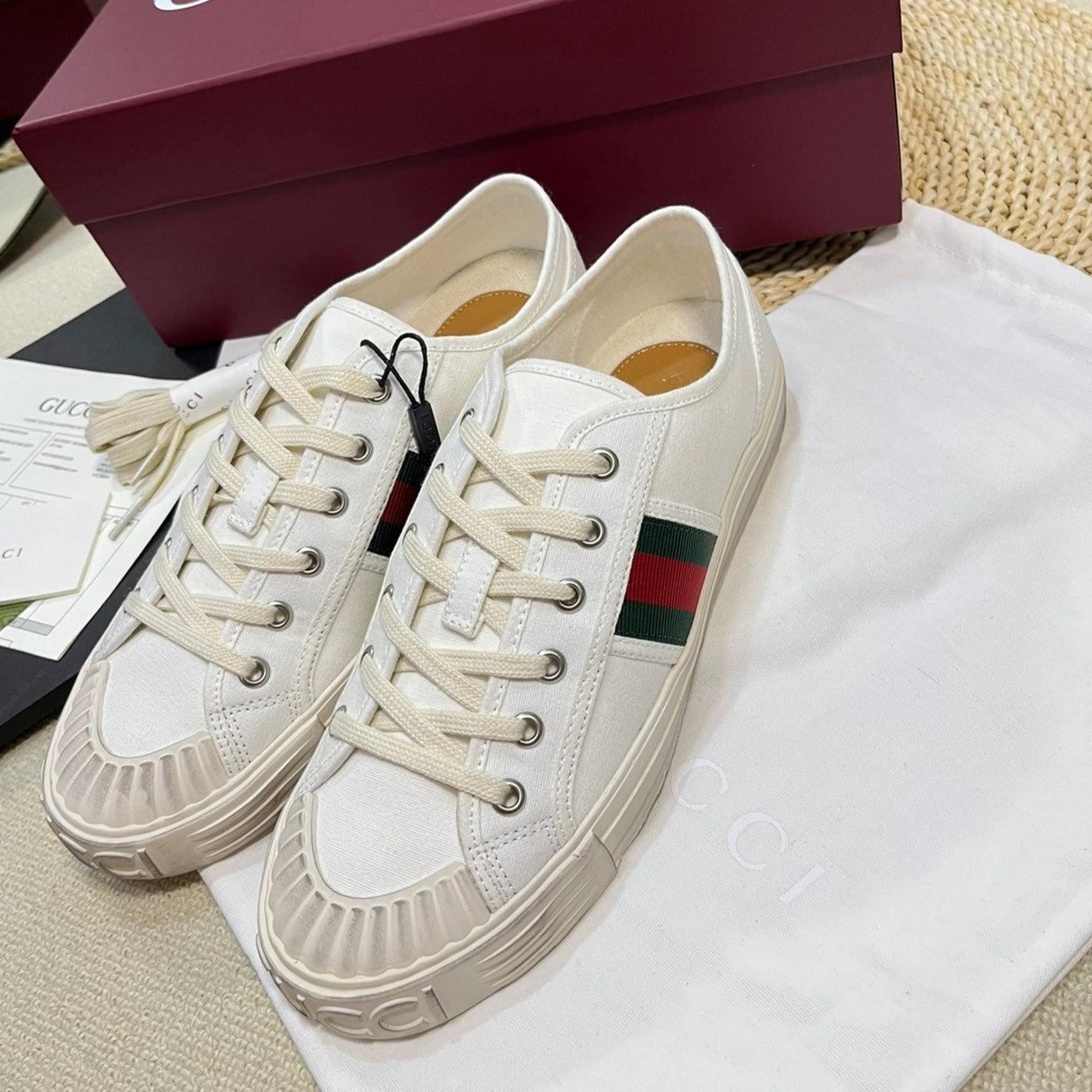 GUCCI Ace signature Sneaker White