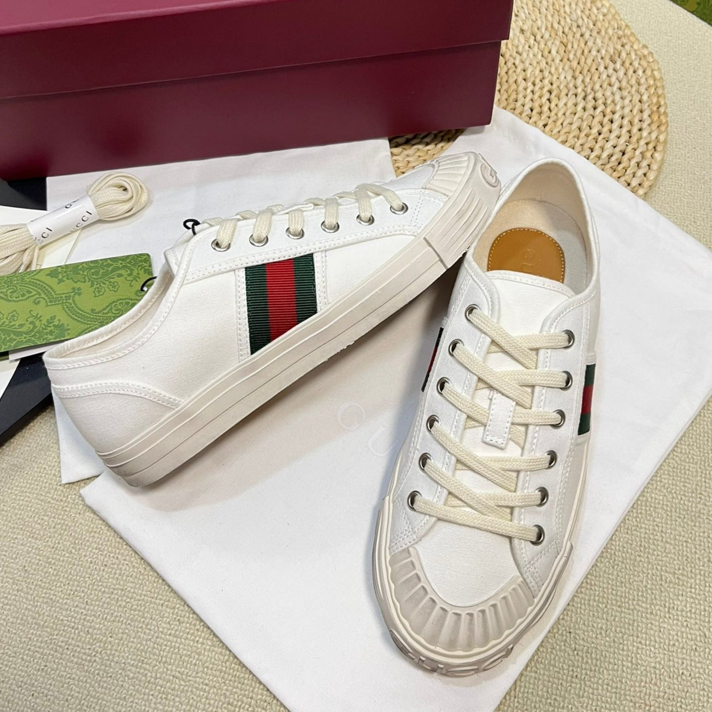 GUCCI Ace signature Sneaker White