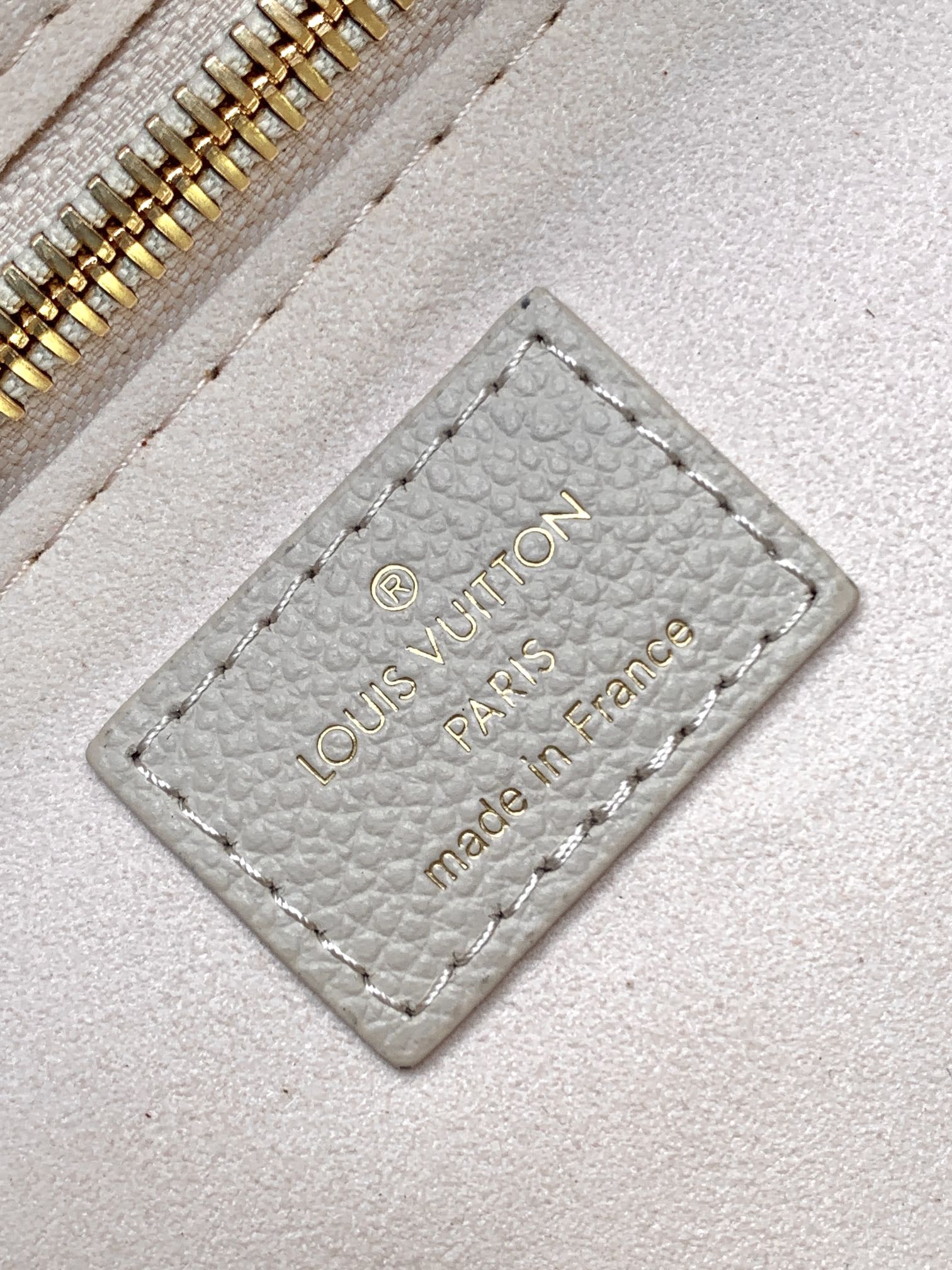 LOUIS VUITTON NEVERFULL MM TOTE BAG 32 IN WHITE MIX ORANGE CALFSKIN