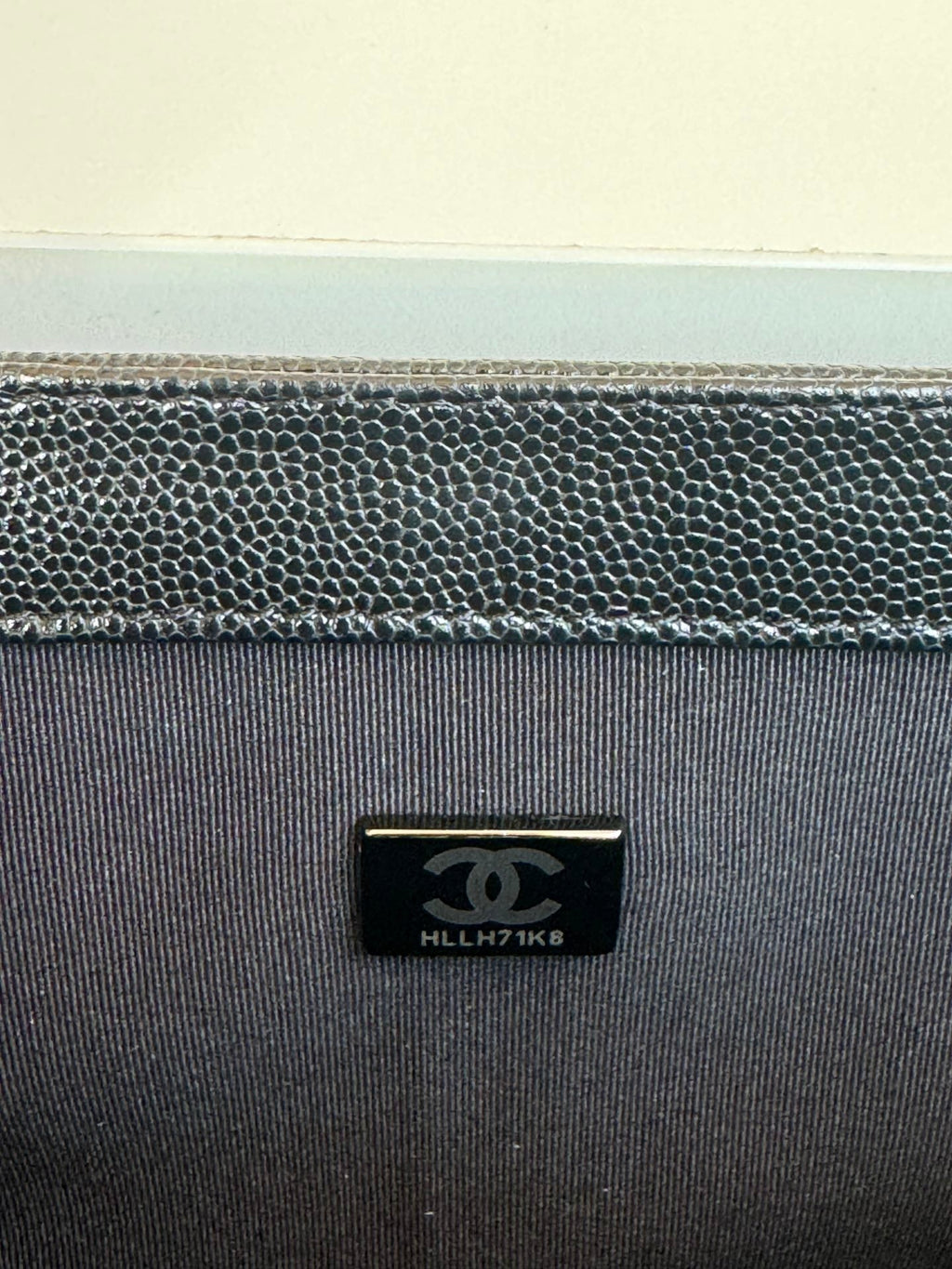 CHANEL BOY 25S 25 CM IN BLACK LAMBSKIN