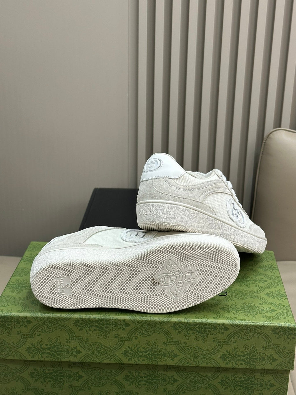 GUCCI replica shoes white