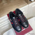 GUCCI 26S SNEAKER IN BLACK CALFSKIN