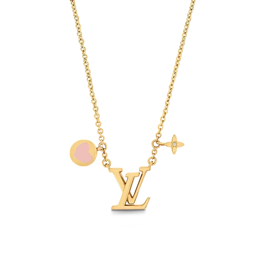 18K Louis Vuitton Iconic Heart Necklace