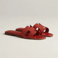 HERMES 0RAN SANDAL ORANGE BRULEE