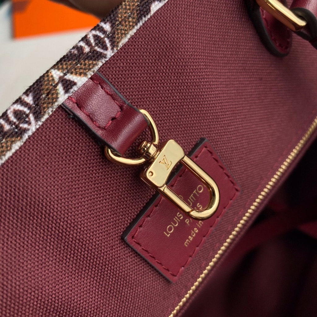 LOUIS VUITTON LV SINCE 1984 ONTHEGO GM BROWN TEXTILE